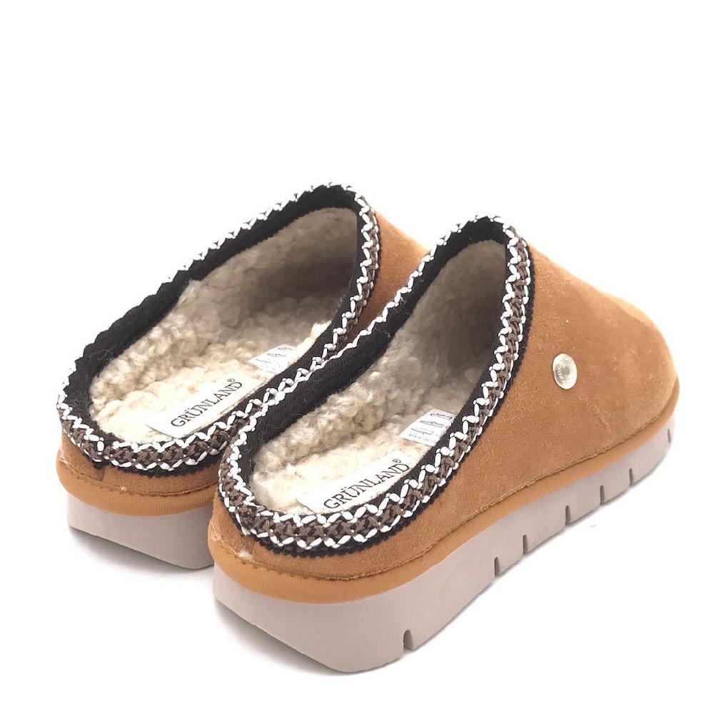 Zulian Calzature Ciabatta Loxi cuoio Prezzo Ridotto