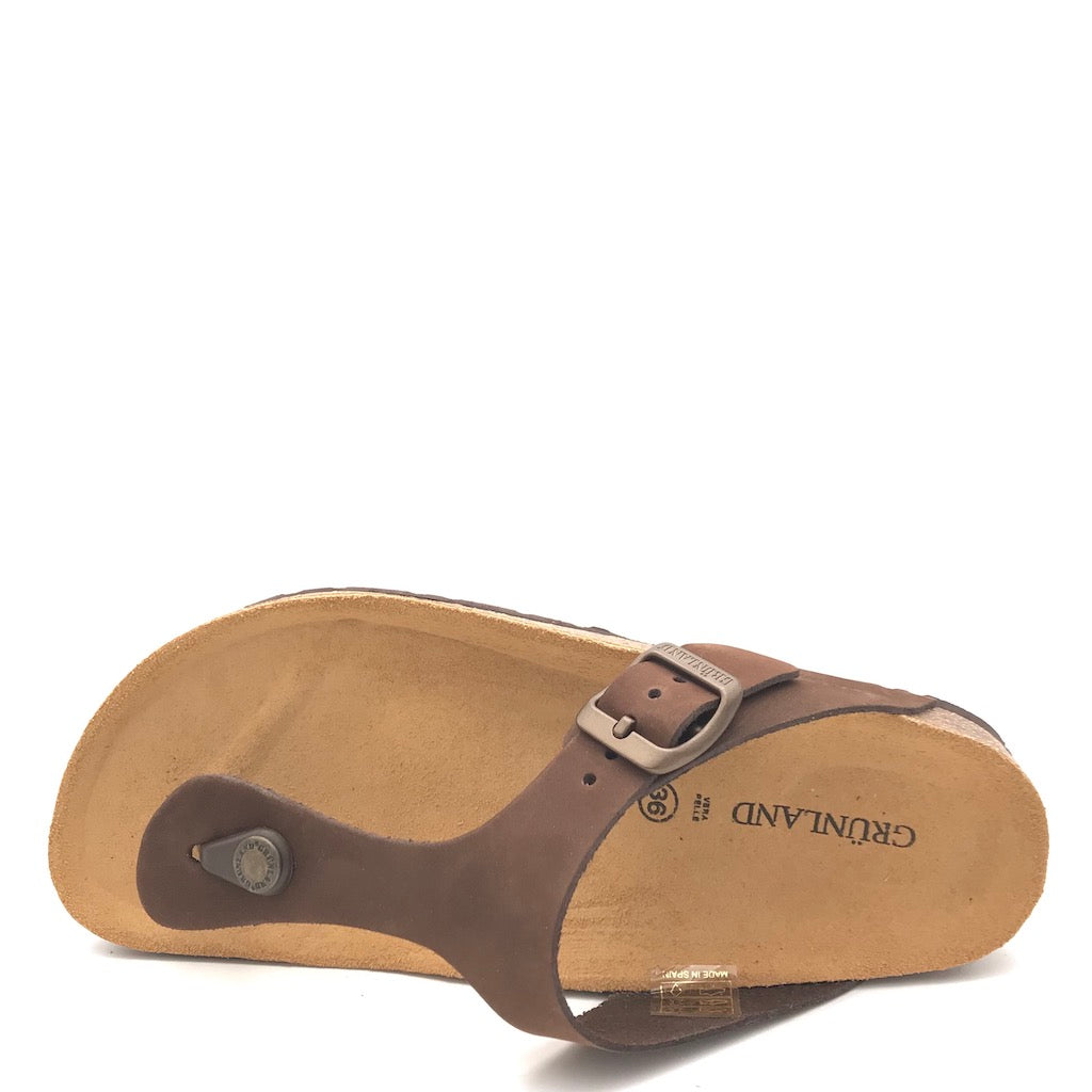Zulian Calzature Ciabatta Sara infradito moro Sconto