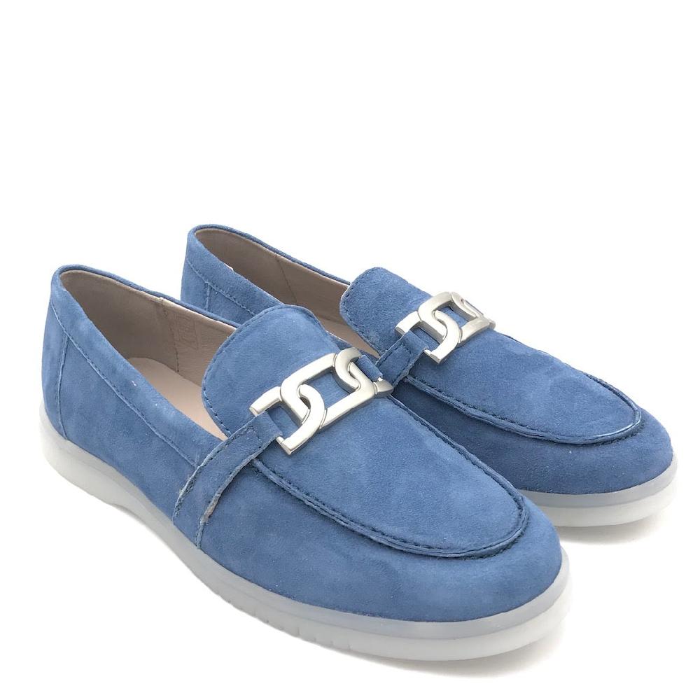 Zulian Calzature Mocassino Taco cielo Online
