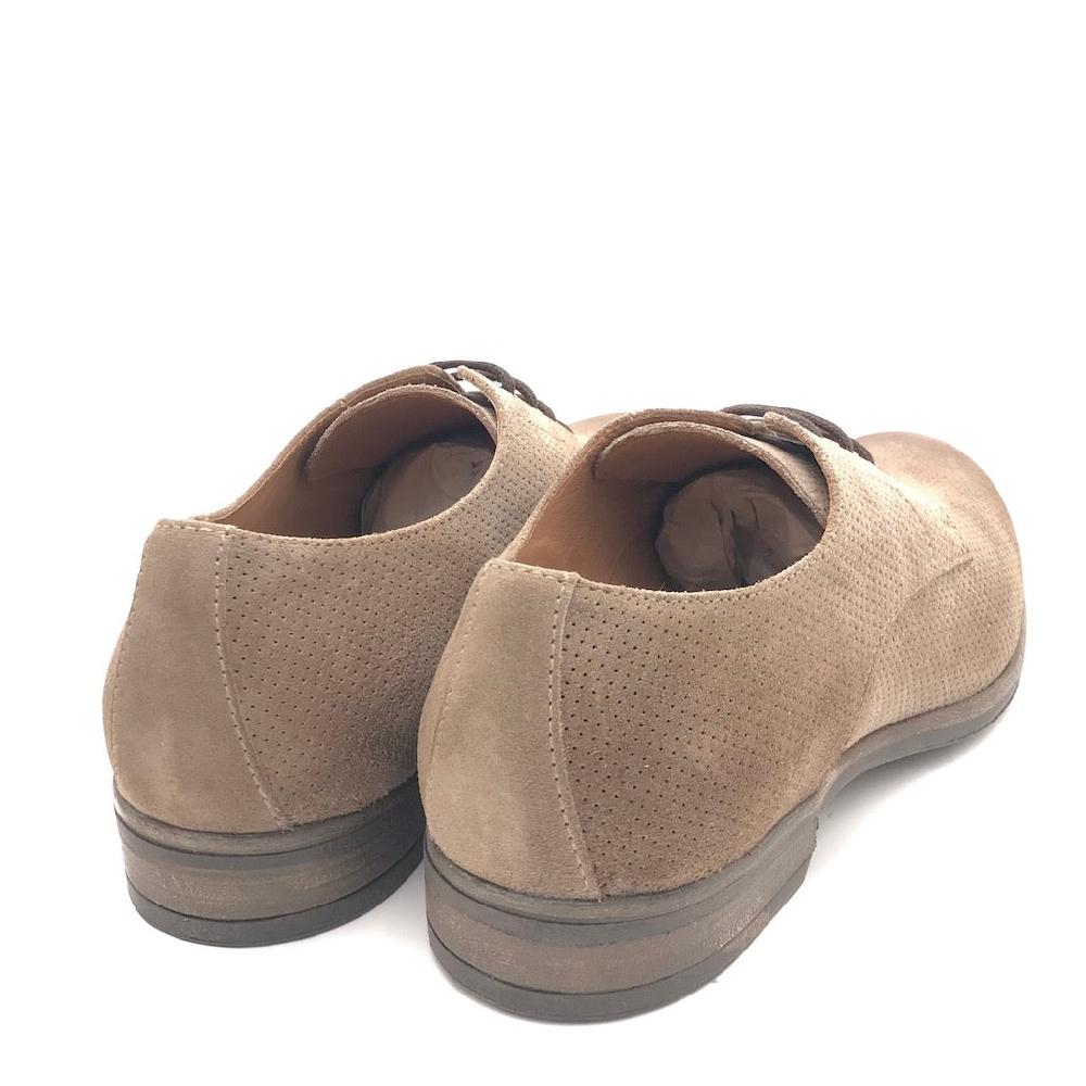 Zulian Calzature Allacciata Deryk taupe In Vendita