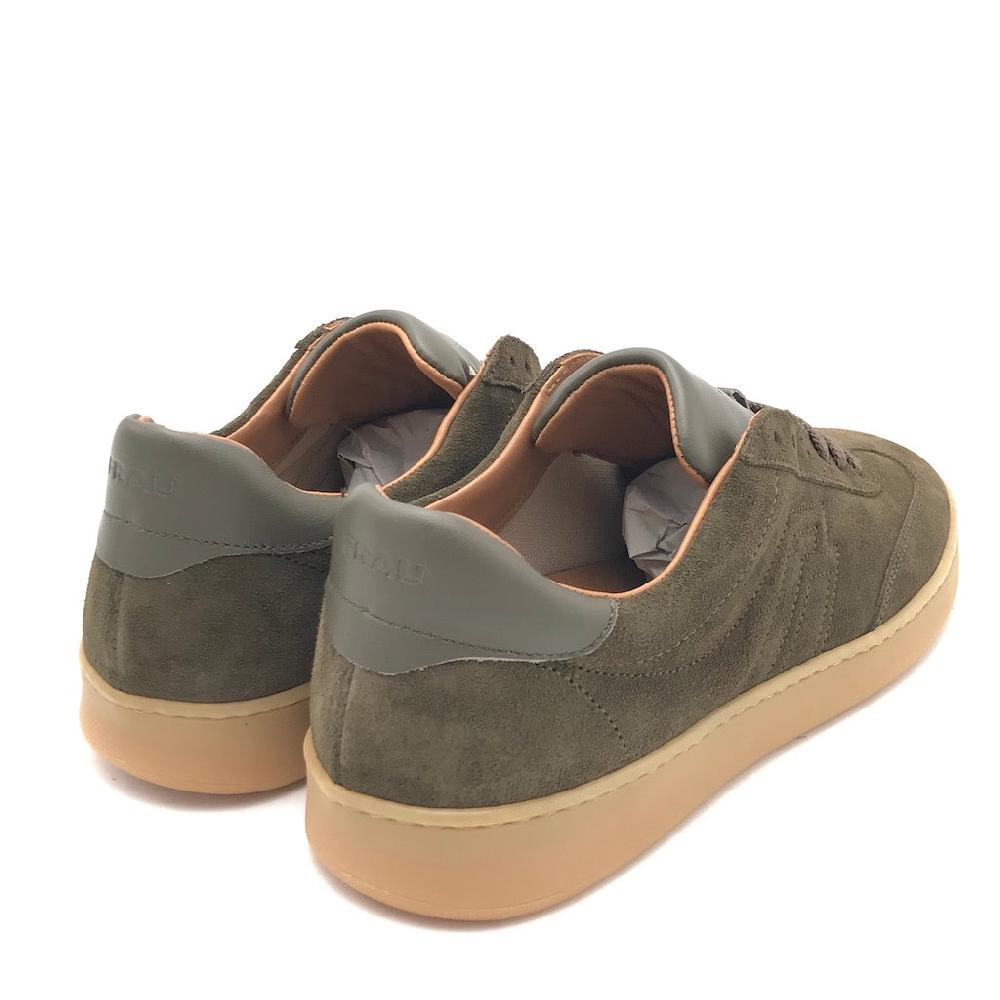 Zulian Calzature Sneakers in crosta felce Nuova