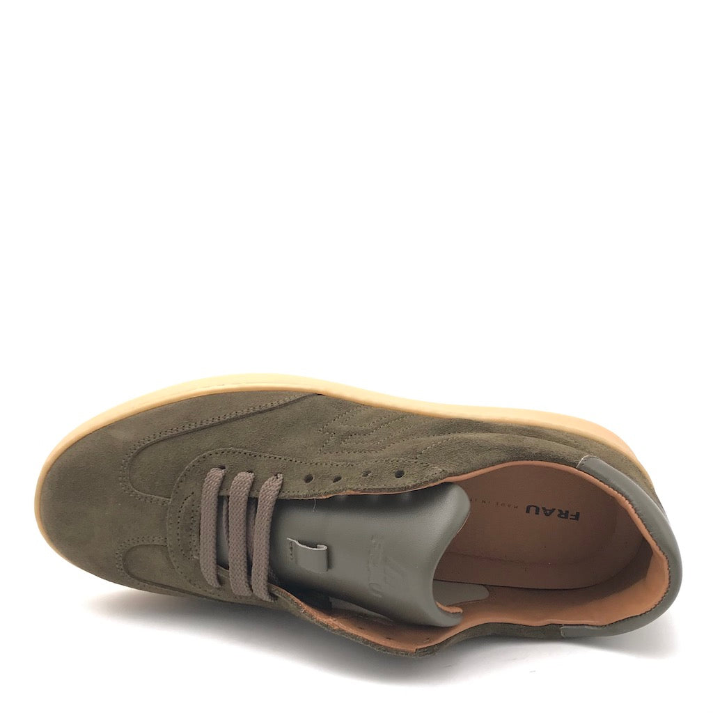 Zulian Calzature Sneakers in crosta felce Nuova