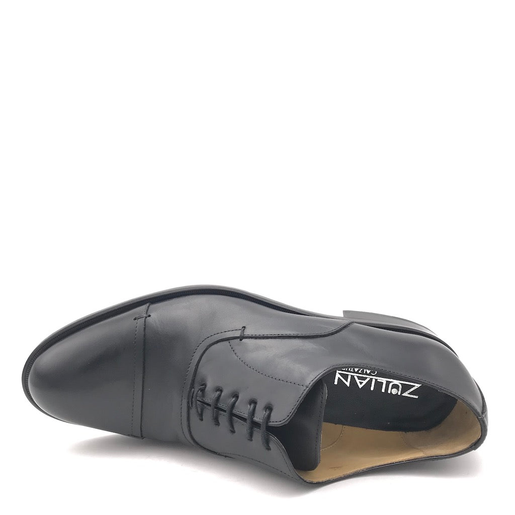 Zulian Calzature Stringata classica nera Italia