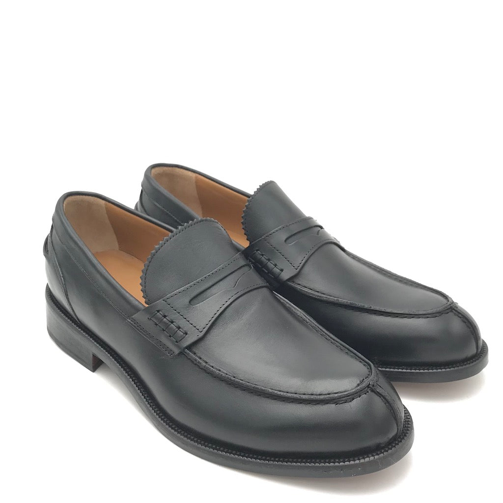 Zulian Calzature Mocassino college nero Promozione