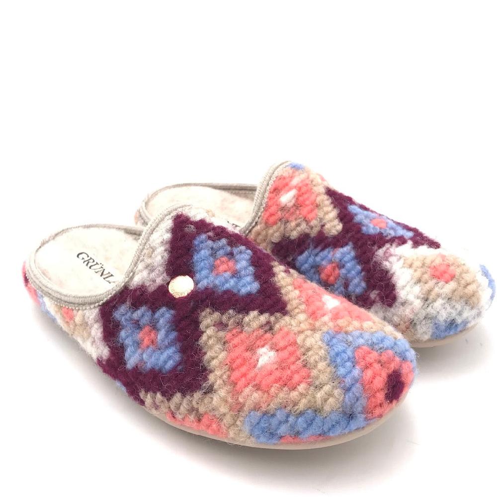 Zulian Calzature Ciabatta Faye beige-multi Qualità Garantita