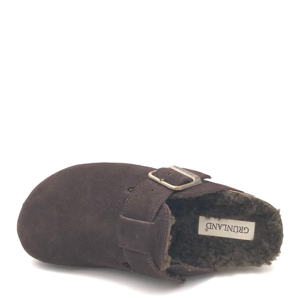 Zulian Calzature Ciabatta Sara shearling testa moro Promozione Limitata