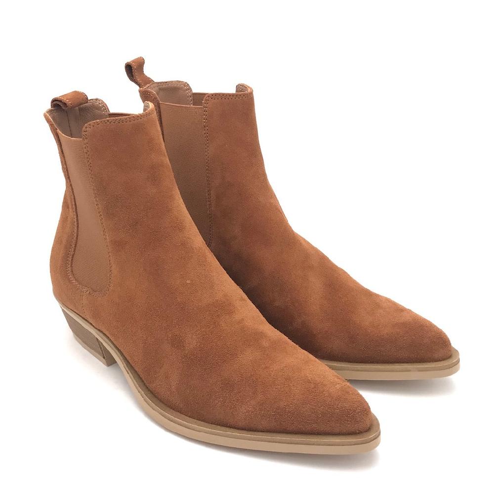 Zulian Calzature Texano in crosta brandy Offerta