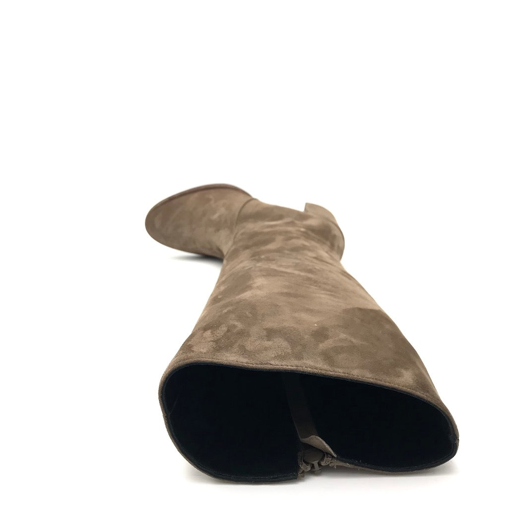 Zulian Calzature Stivale Magda taupe Outlet