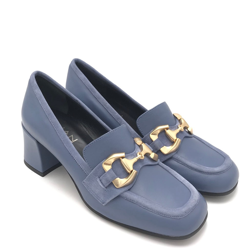 Zulian Calzature Mocassino Paola in pelle heaven In Vendita