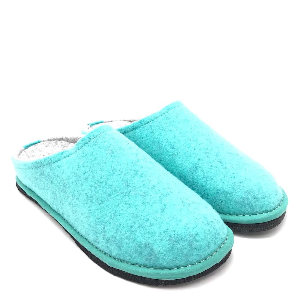 Zulian Calzature Ciabatta Easy bicolor tiffany-grigio Qualità Garantita