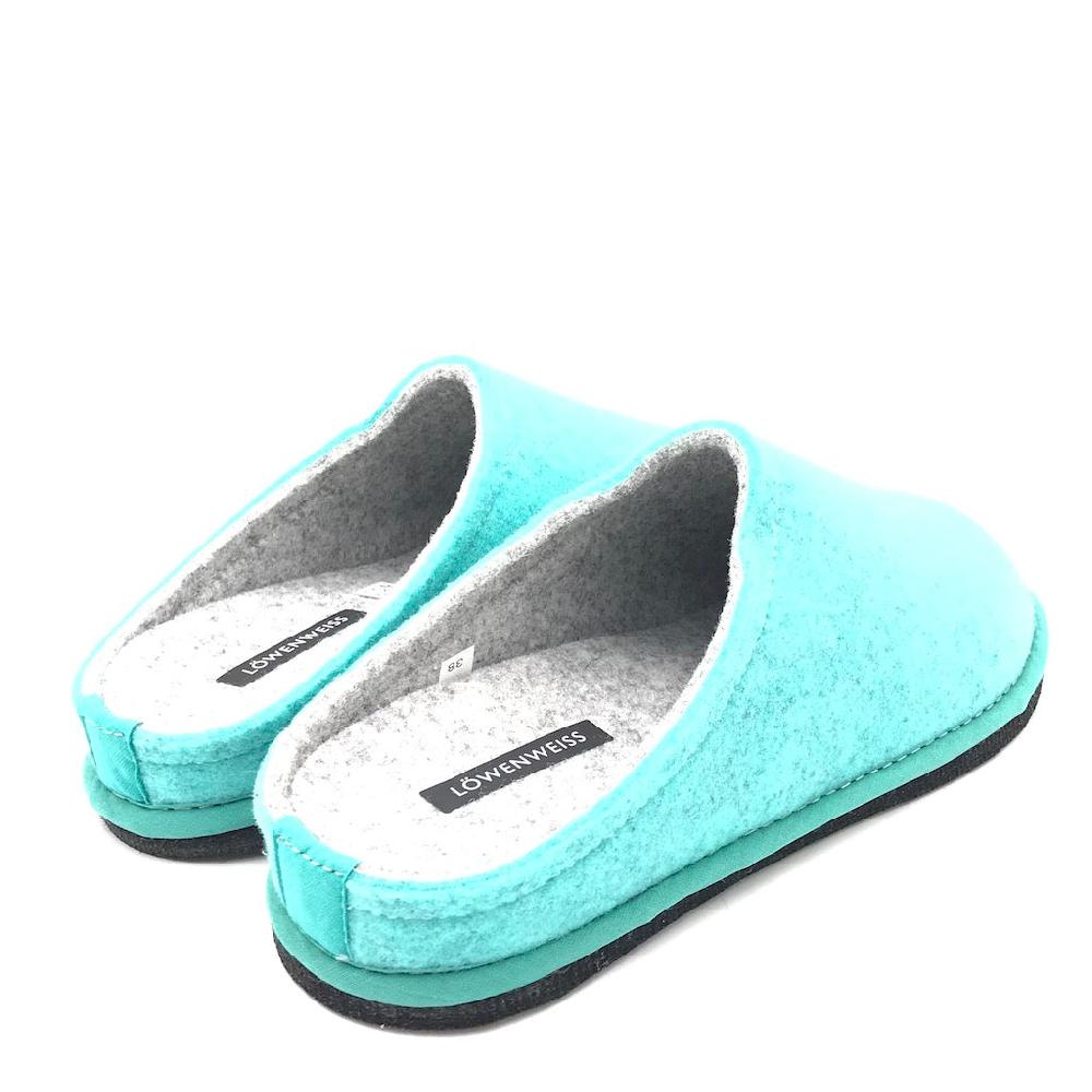 Zulian Calzature Ciabatta Easy bicolor tiffany-grigio Qualità Garantita
