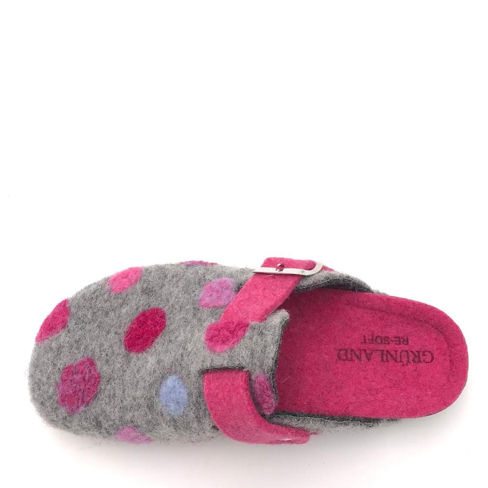 Zulian Calzature Ciabatta Pila grigio-fuxia Hotsell