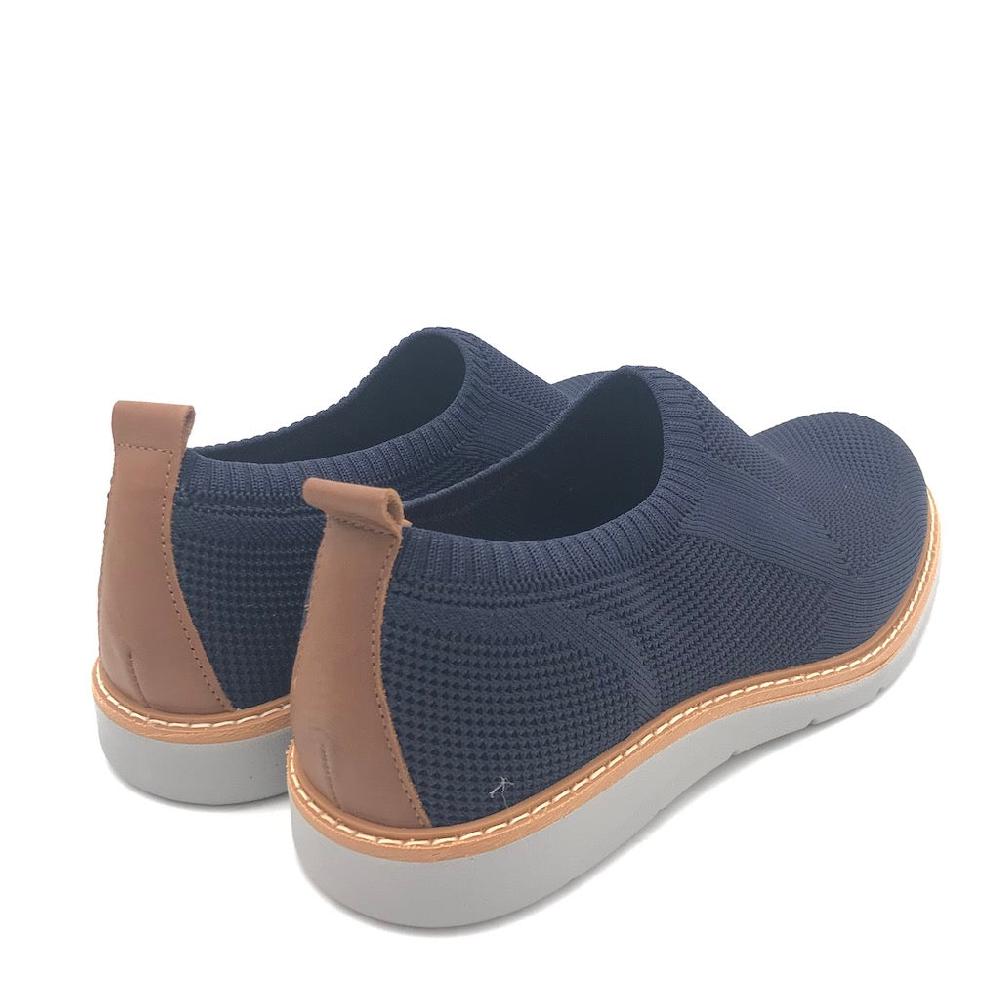 Zulian Calzature Scarpa senza lacci Carter blu Vendita Calda