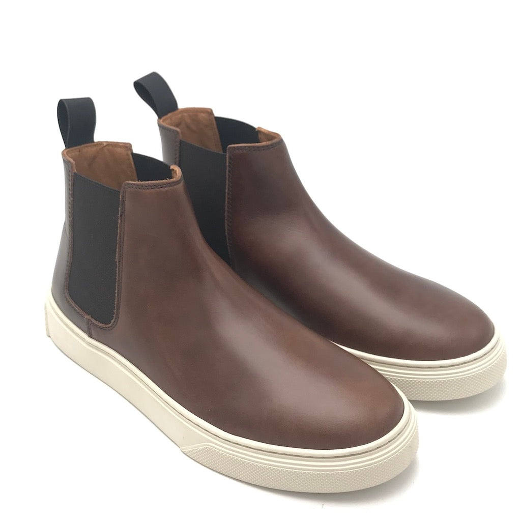 Zulian Calzature Beatles in pelle coffee Pezzi Unici