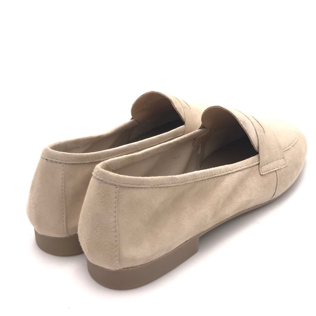 Zulian Calzature Mocassino Sixt velour beige Nuova
