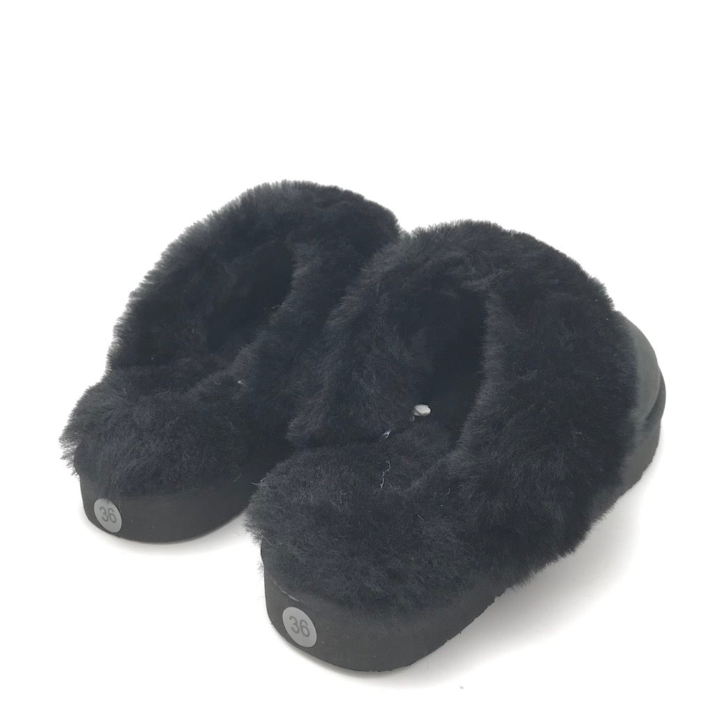 Zulian Calzature Ciabatta Chou nero Presa
