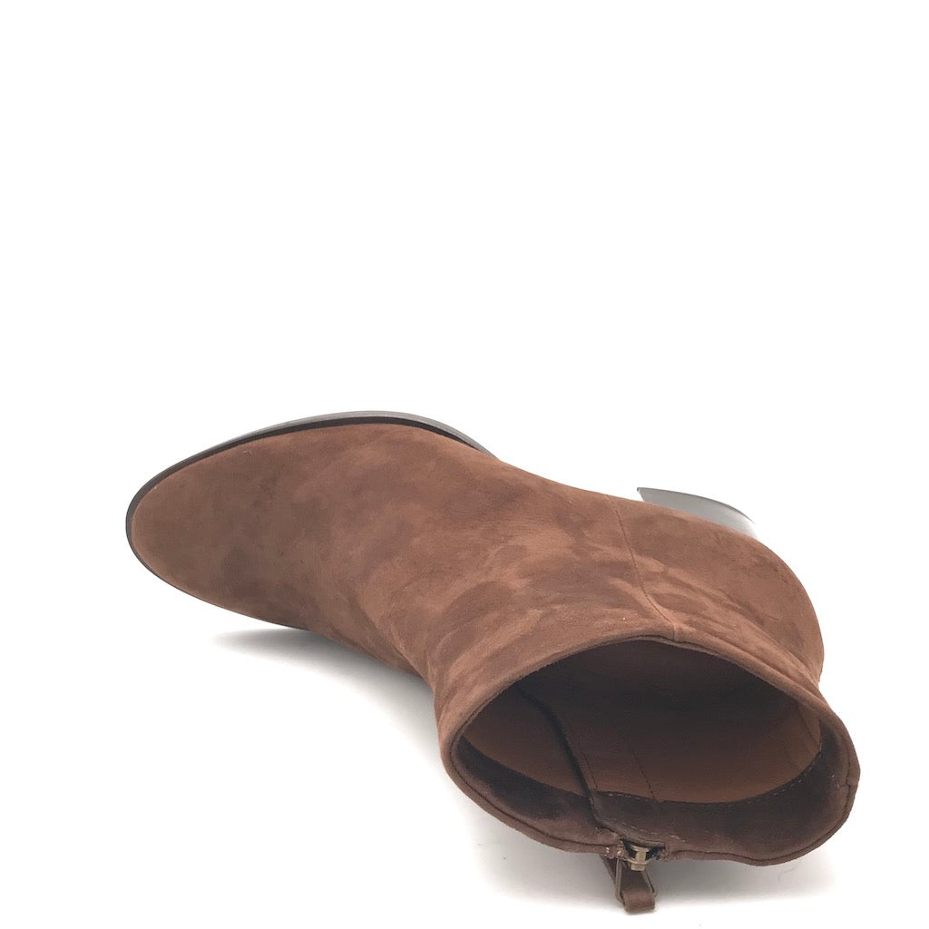 Zulian Calzature Tronchetto classico camoscio marrone Super Saving Price