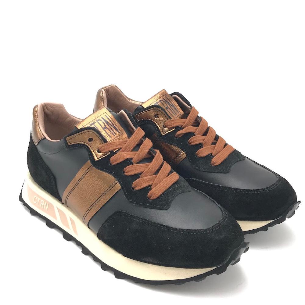 Zulian Calzature Sneakers running nero-bronzo Affare Del Giorno