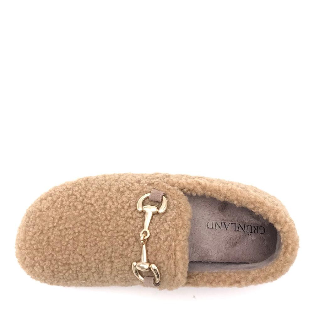 Zulian Calzature Pantofola Gles beige Nuova