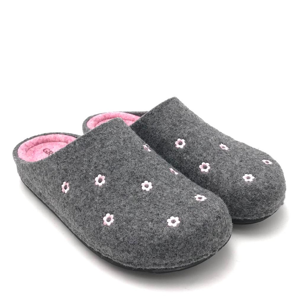 Zulian Calzature Ciabatta Pila grigio-rosa Qualità