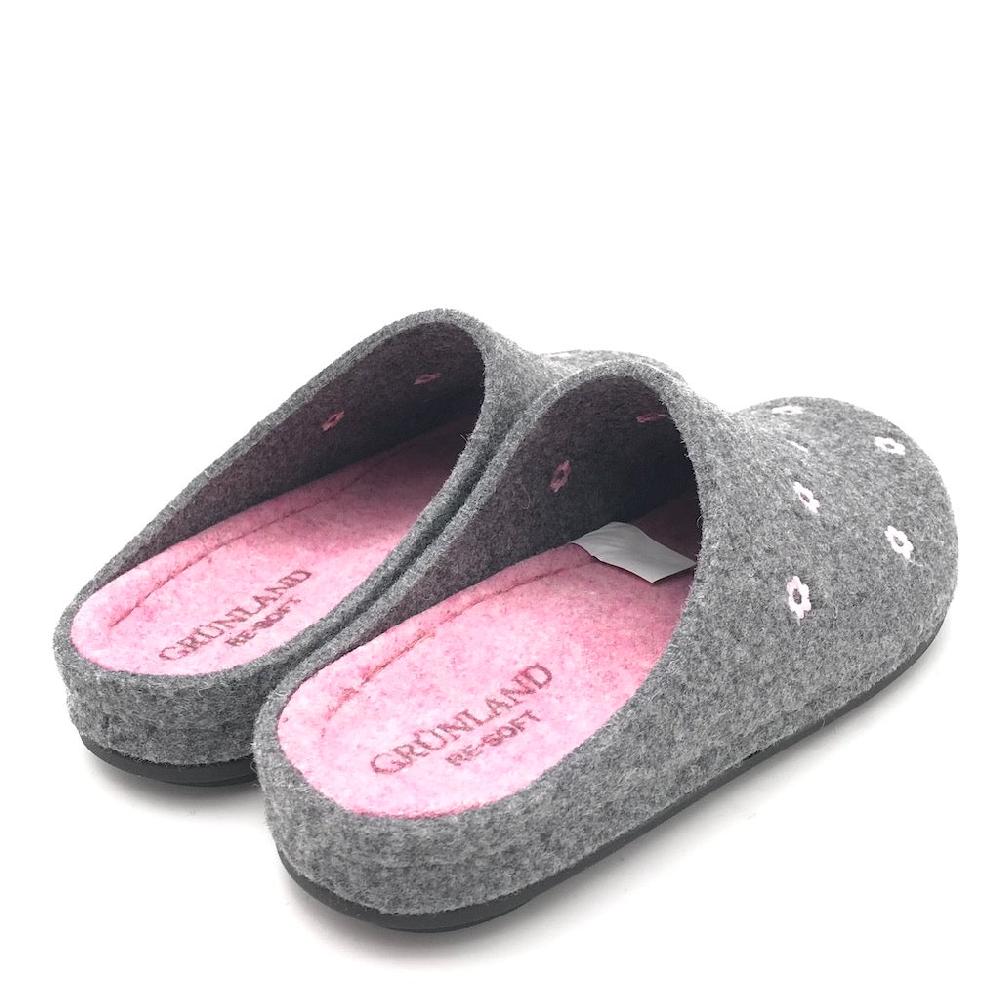 Zulian Calzature Ciabatta Pila grigio-rosa Qualità