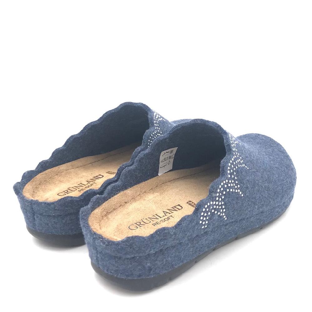 Zulian Calzature Ciabatta Prau blu Spedizione Gratuita