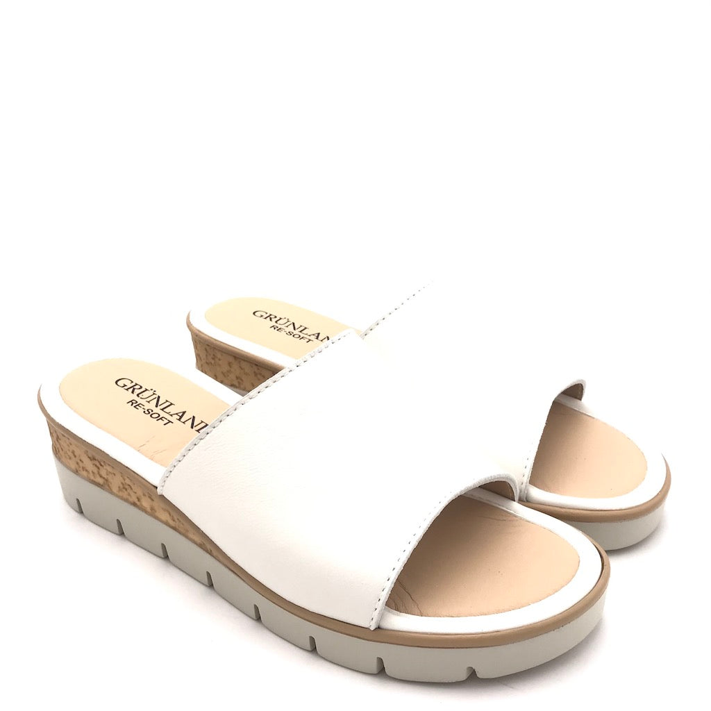 Zulian Calzature Ciabatta Pafo bianca Saldi