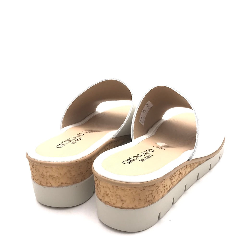 Zulian Calzature Ciabatta Pafo bianca Saldi