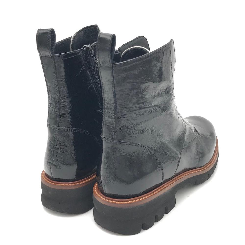Zulian Calzature Tronchetto naplak nero zip Vendita Calda