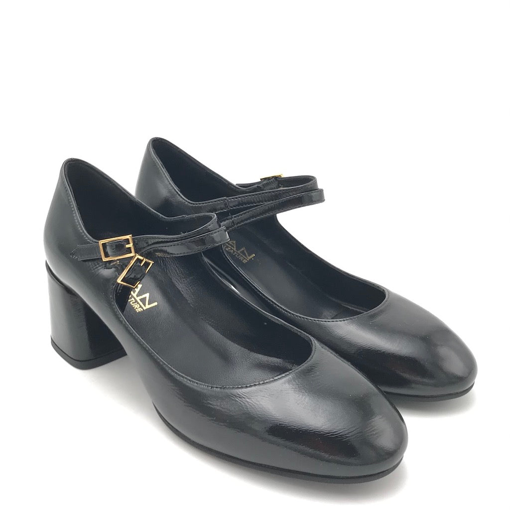 Zulian Calzature Scarpa Zar cinturino nera Vendita Economica