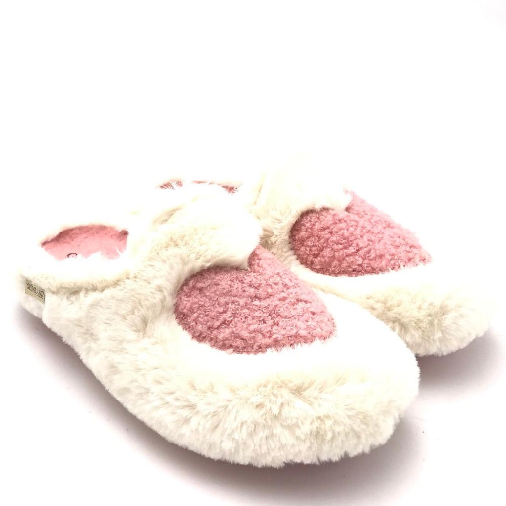 Zulian Calzature Ciabatta Alin panna-rosa Saldi Di Fabbrica