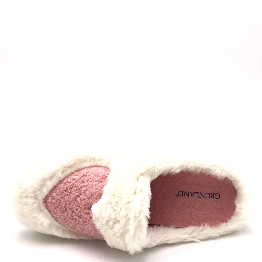 Zulian Calzature Ciabatta Alin panna-rosa Saldi Di Fabbrica