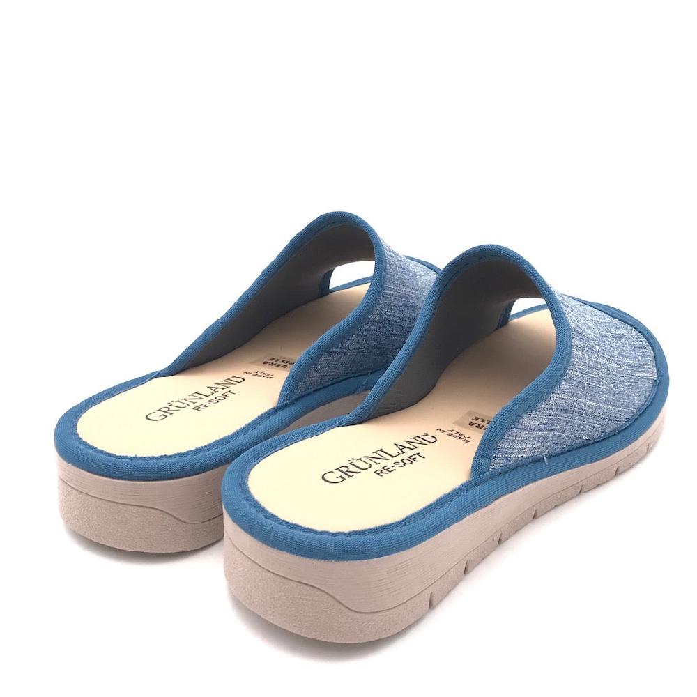 Zulian Calzature Ciabatta Dola tessuto jeans Nuova