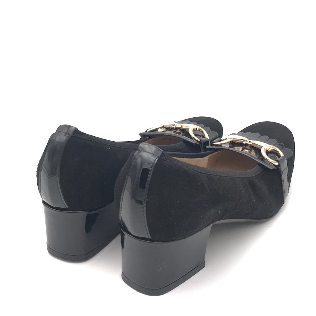 Zulian Calzature Scarpa in camoscio nero 2025