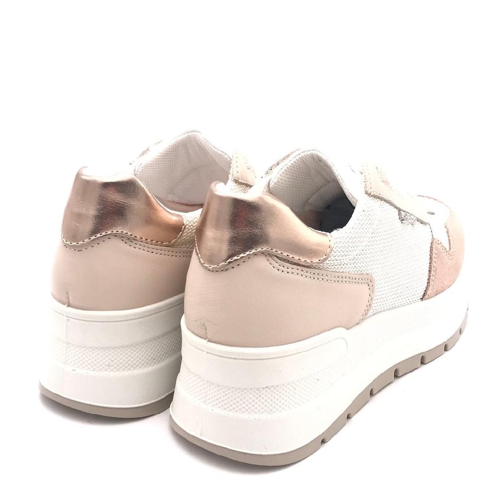 Zulian Calzature Sneakers Kola cipria-bianco Nuovo