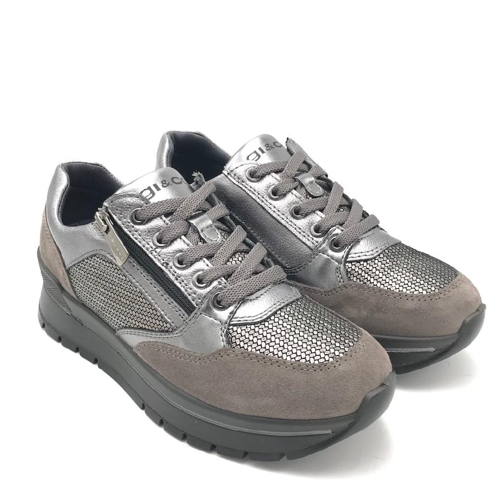 Zulian Calzature Sneakers Anika grigio scuro Qualità
