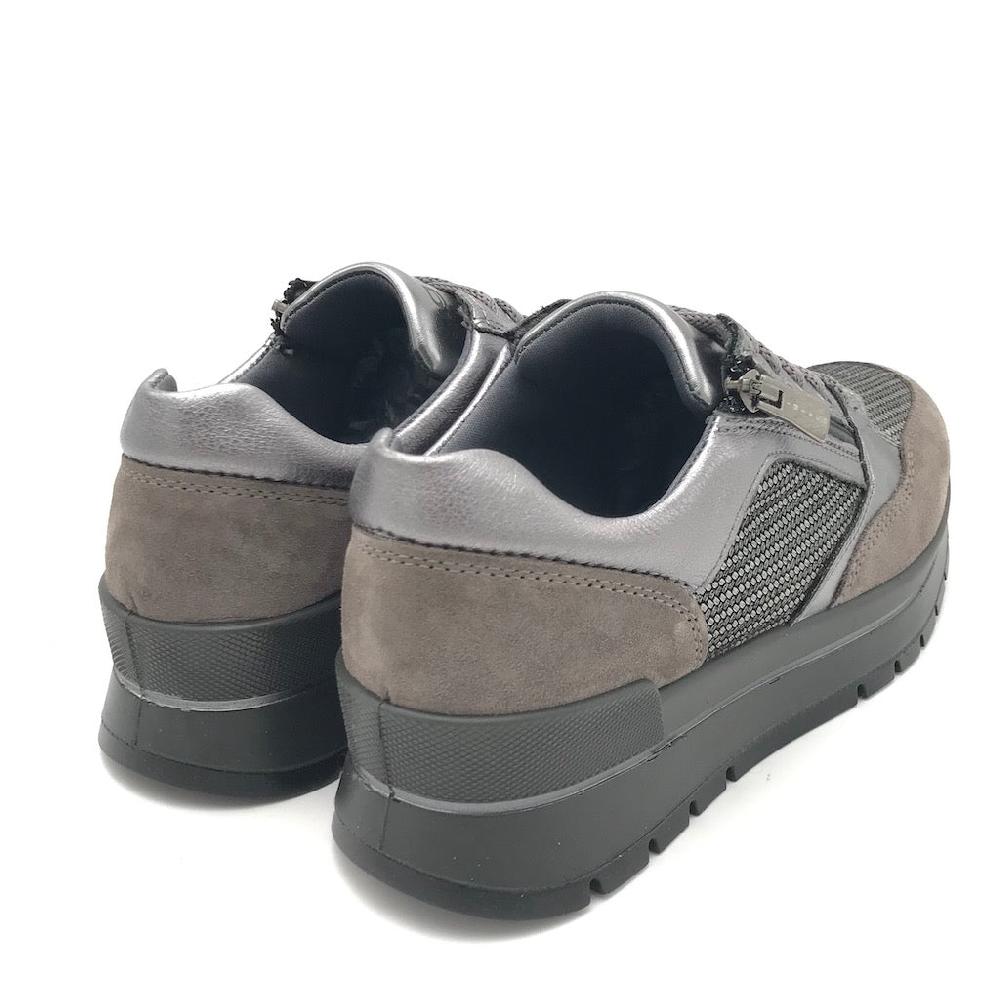 Zulian Calzature Sneakers Anika grigio scuro Qualità