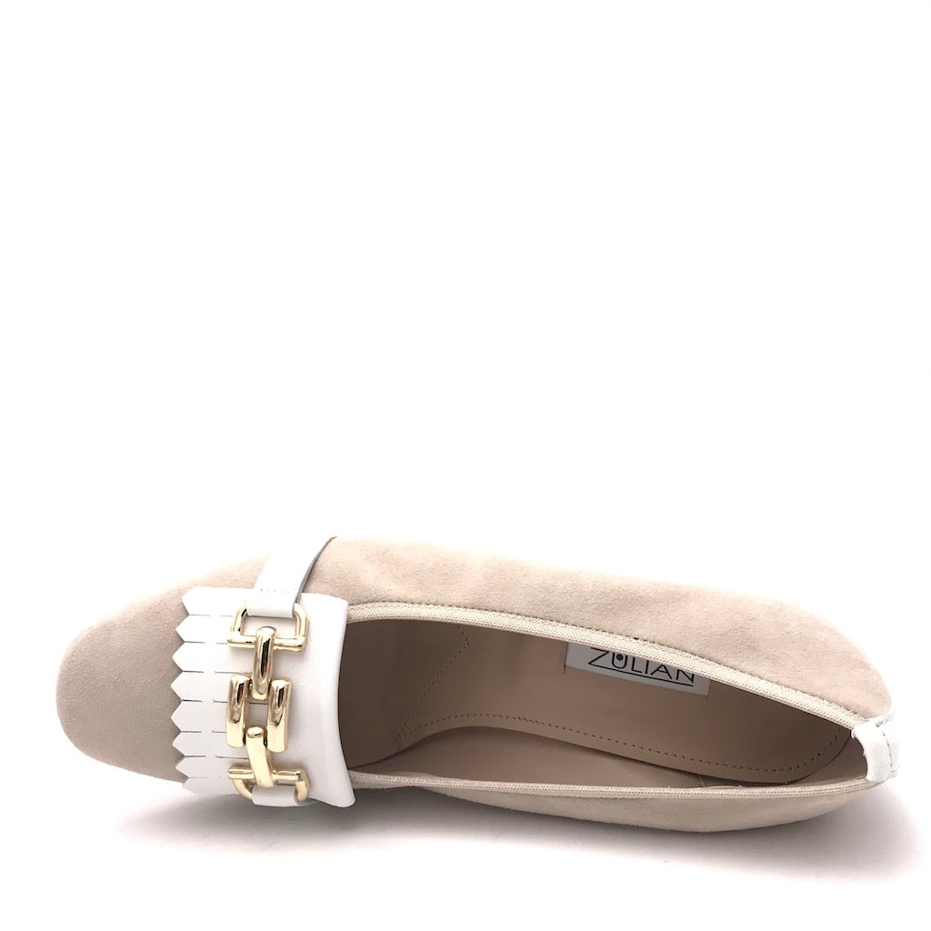 Zulian Calzature Scarpa in camoscio sabbia Qualità Garantita
