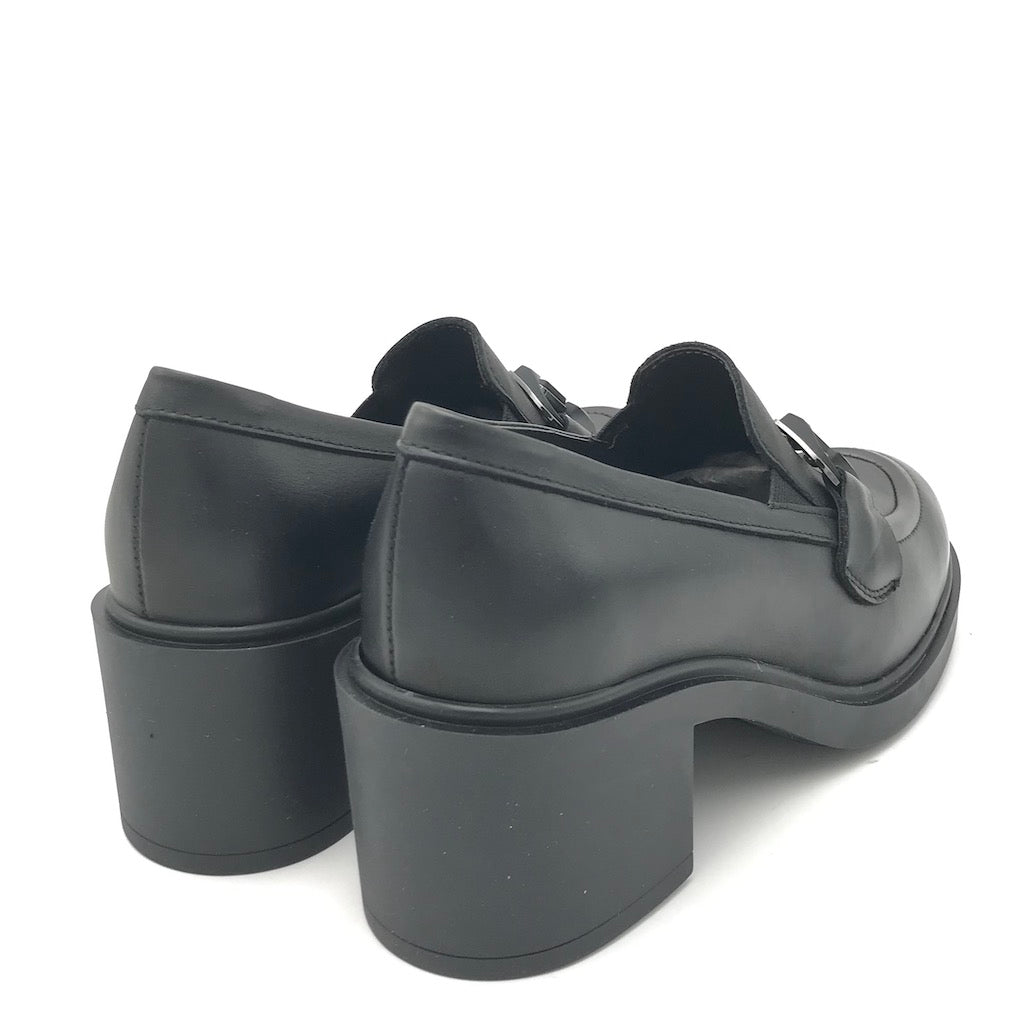 Zulian Calzature Mocassino in nappa nera Prezzo Ridotto