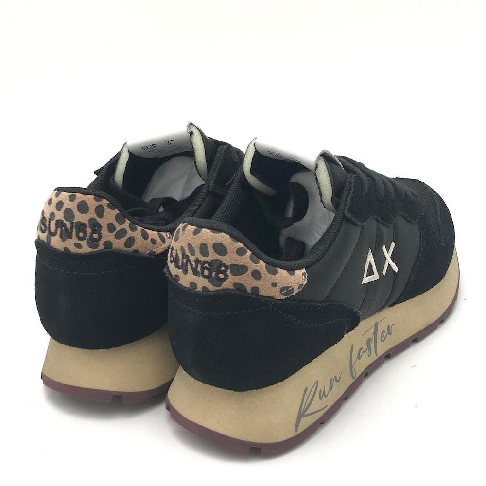 Zulian Calzature Sneakers Big Stargirl mix material nero Offerta Anniversario