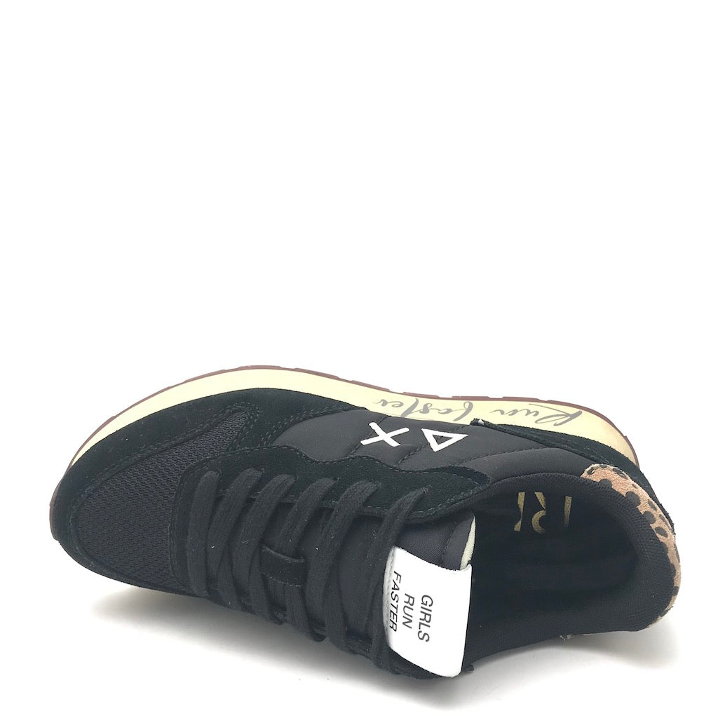 Zulian Calzature Sneakers Big Stargirl mix material nero Offerta Anniversario