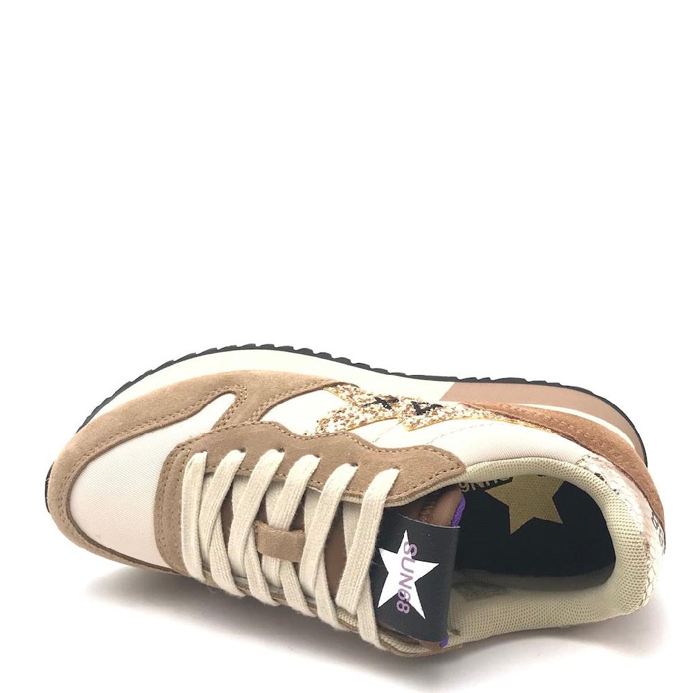 Zulian Calzature Sneakers Stargirl glitter logo Sconto