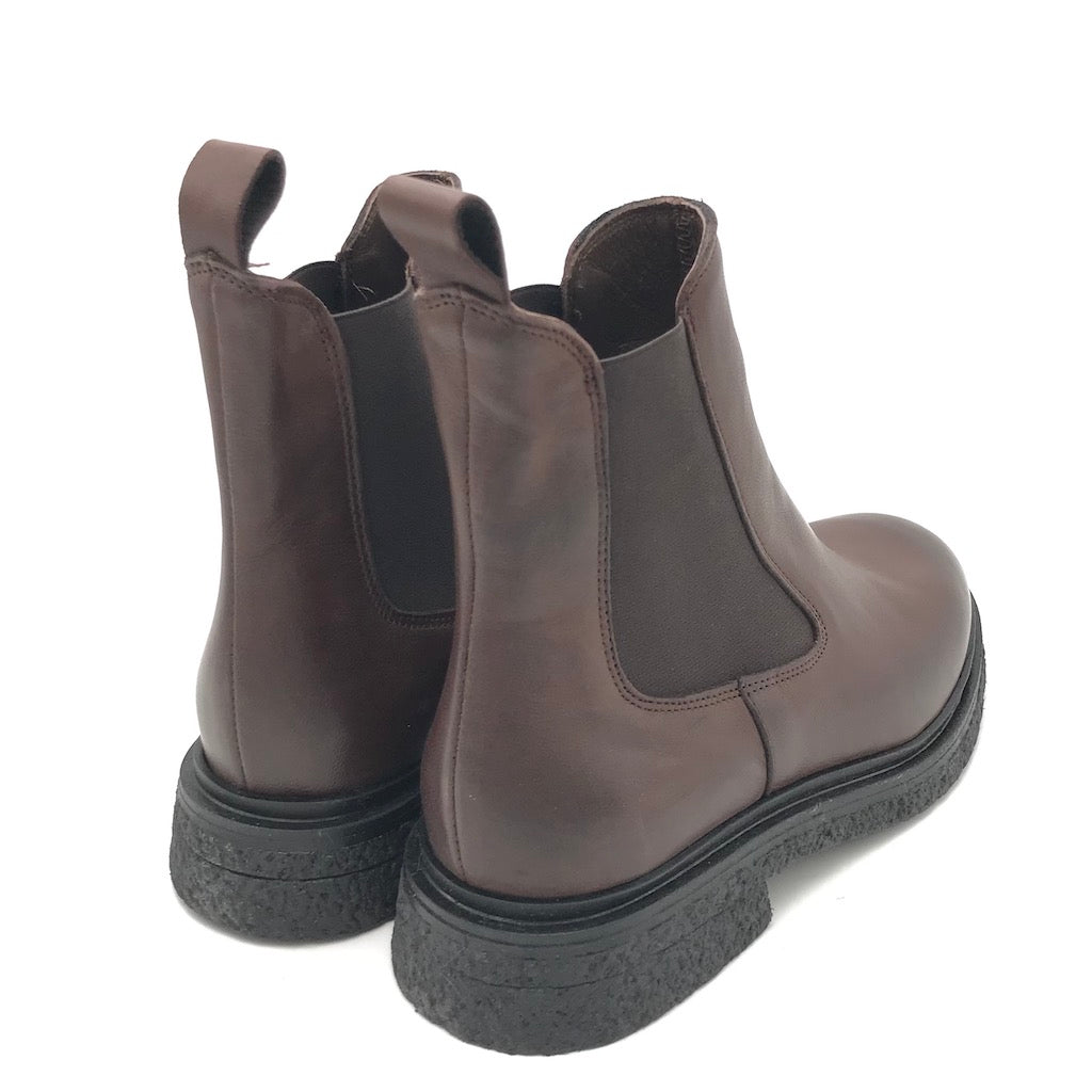 Zulian Calzature Beatles in pelle testa di moro Offerta