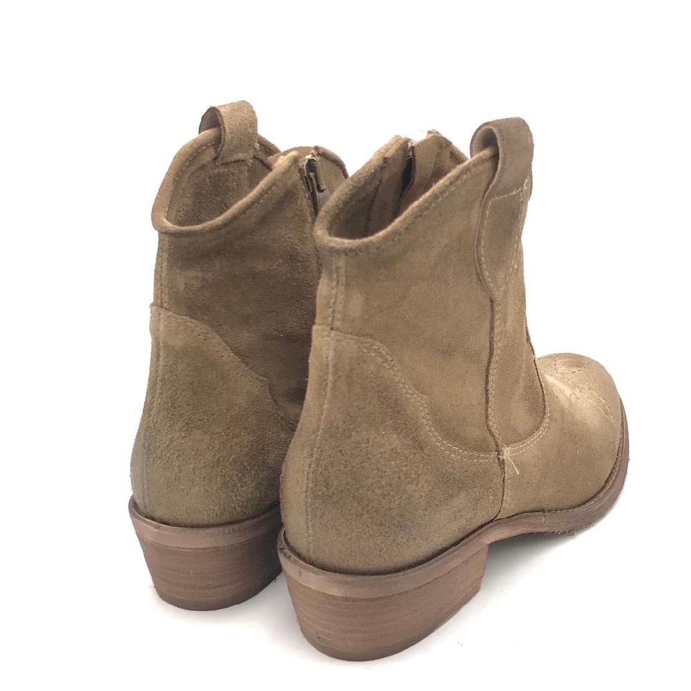 Zulian Calzature Texano in crosta tortora Saldi