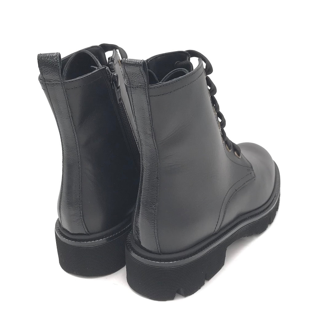 Zulian Calzature Anfibio in vitello nero Super Saving Price