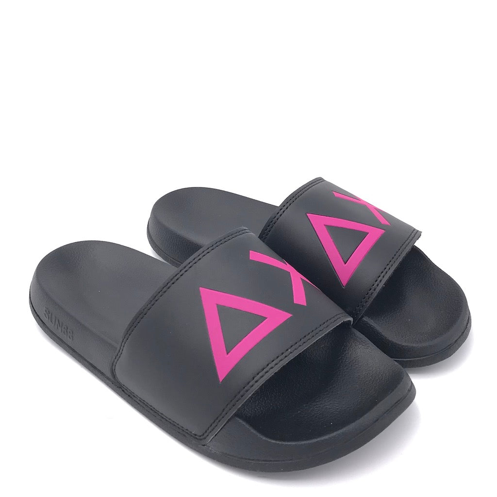 Zulian Calzature Ciabatta Slipper logo nera 2025