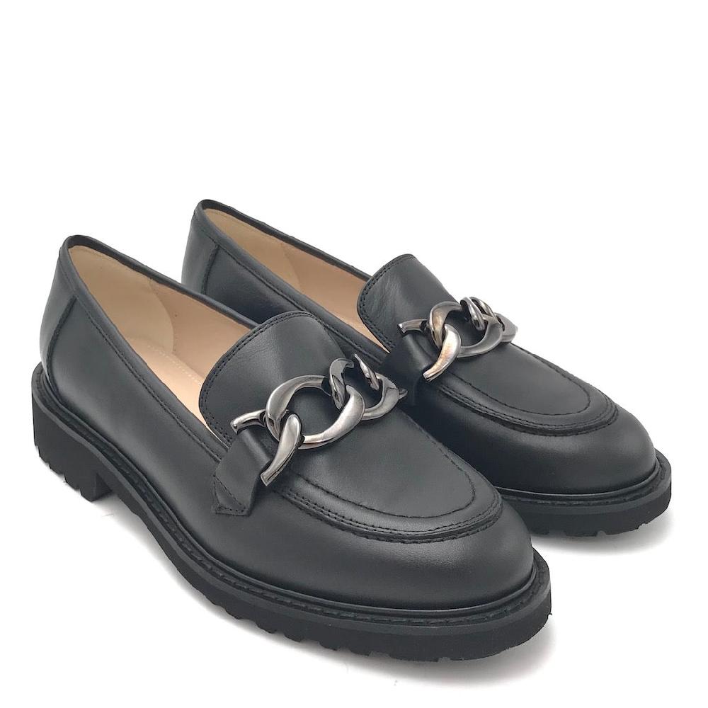 Zulian Calzature Mocassino Lina nero Vendita