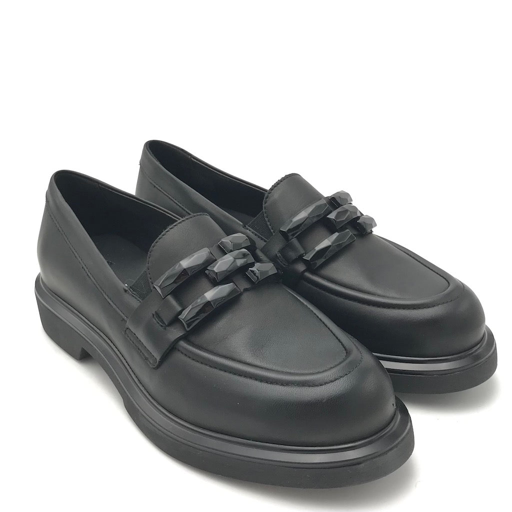 Zulian Calzature Mocassino in nappa nera Negozi Online