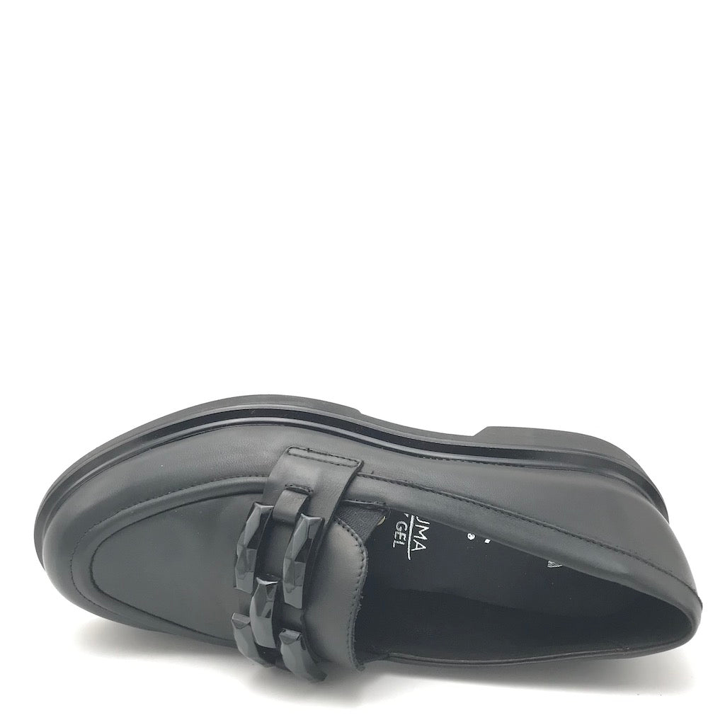 Zulian Calzature Mocassino in nappa nera Negozi Online