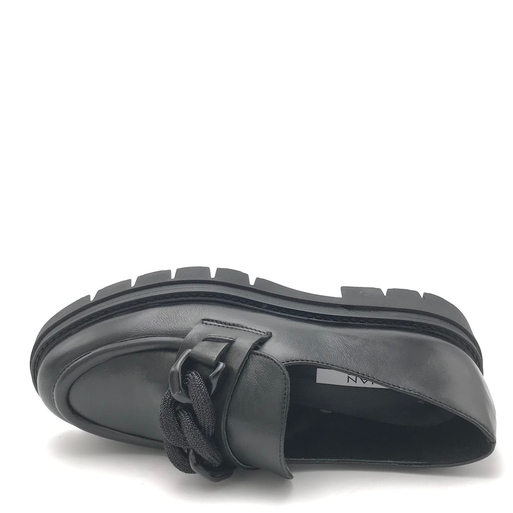 Zulian Calzature Mocassino Taylor catena nero Consegna Veloce